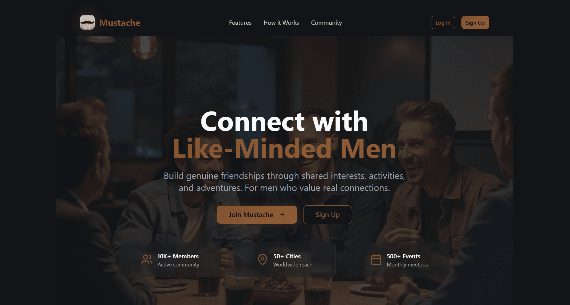 Mustache — Social Discovery Platform